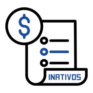 Ícone Emissão de Contracheque de Inativos