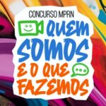 Logo do concurso MPRN "Quem somos e o que fazemos".
