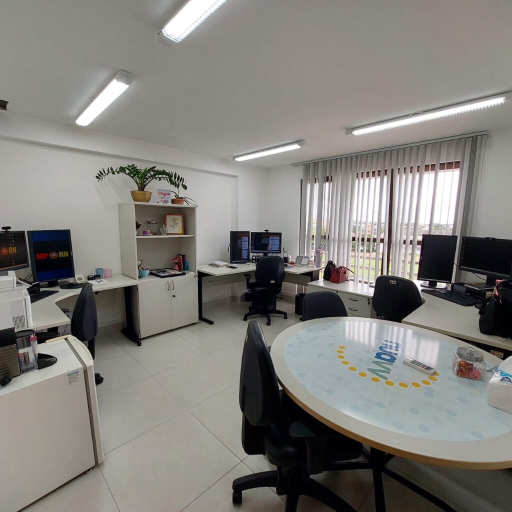 Sala do Núcleo de Apoio às Vítimas de Violência Letal e Intencional