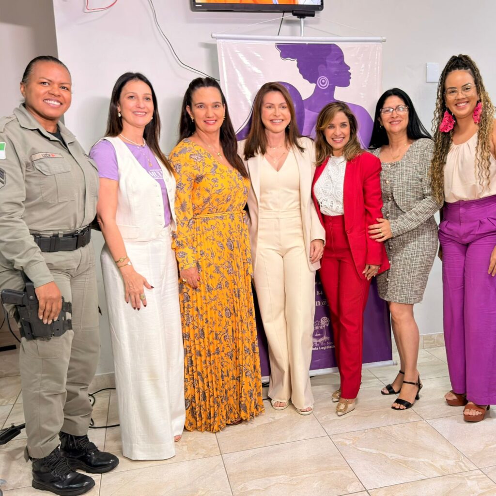 imagem de mulheres em pé lado a lado representando varios orgãos publicos (1)