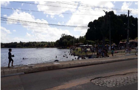 imagem da lagoa de extremoz