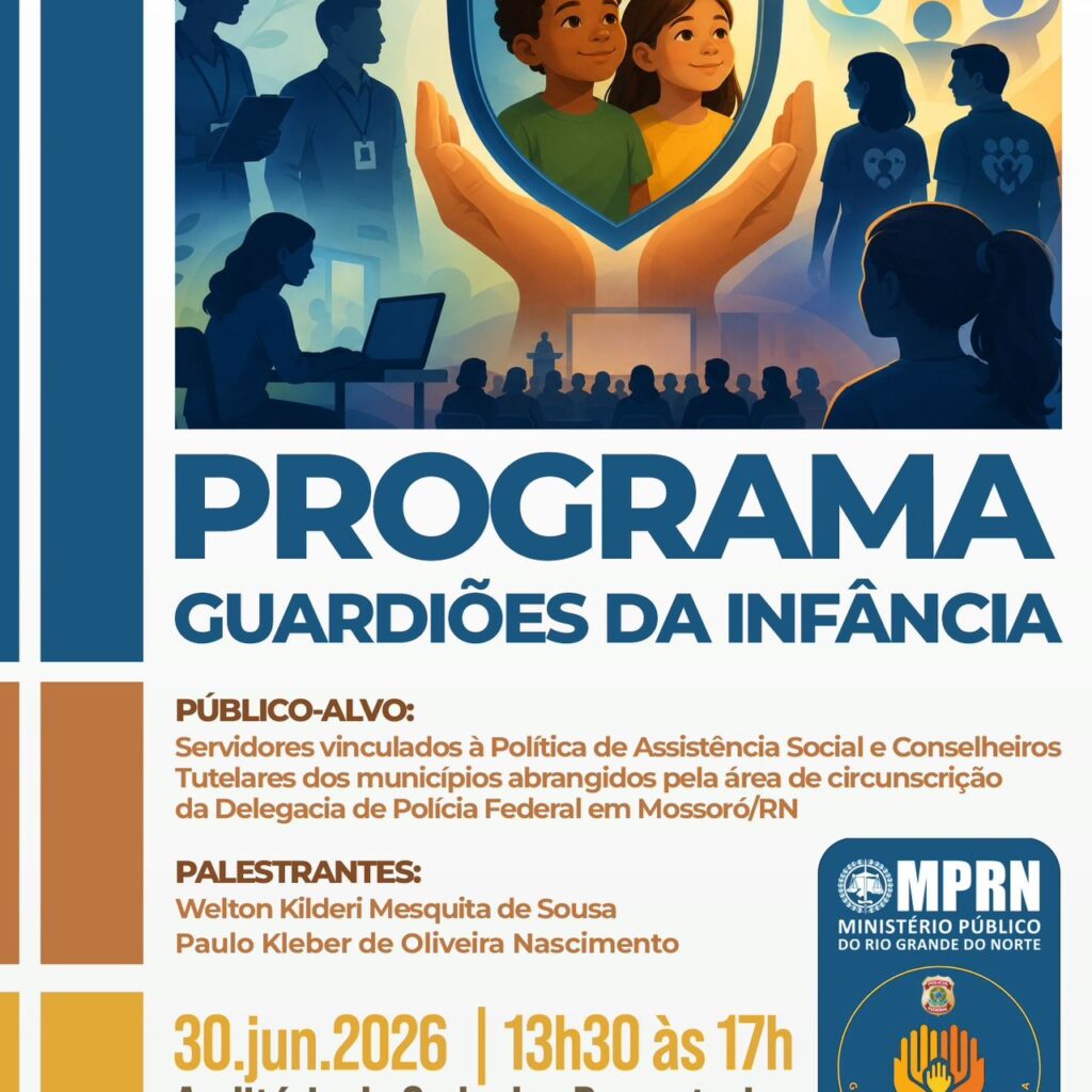 cartaz com a programação do evento