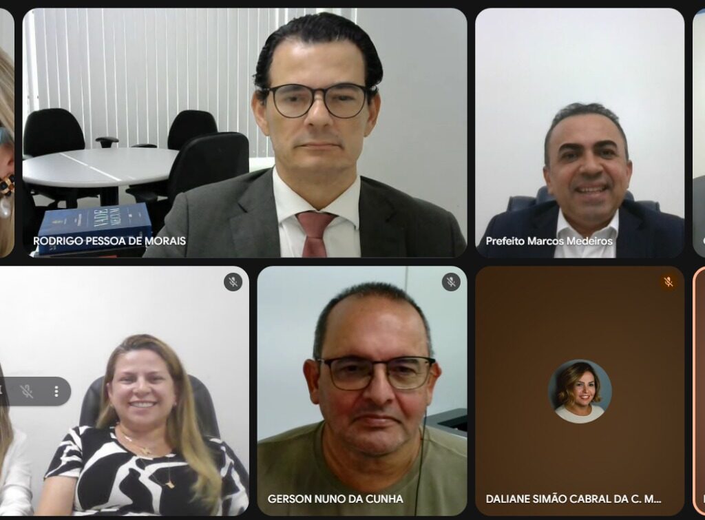 print de reuniao virtual