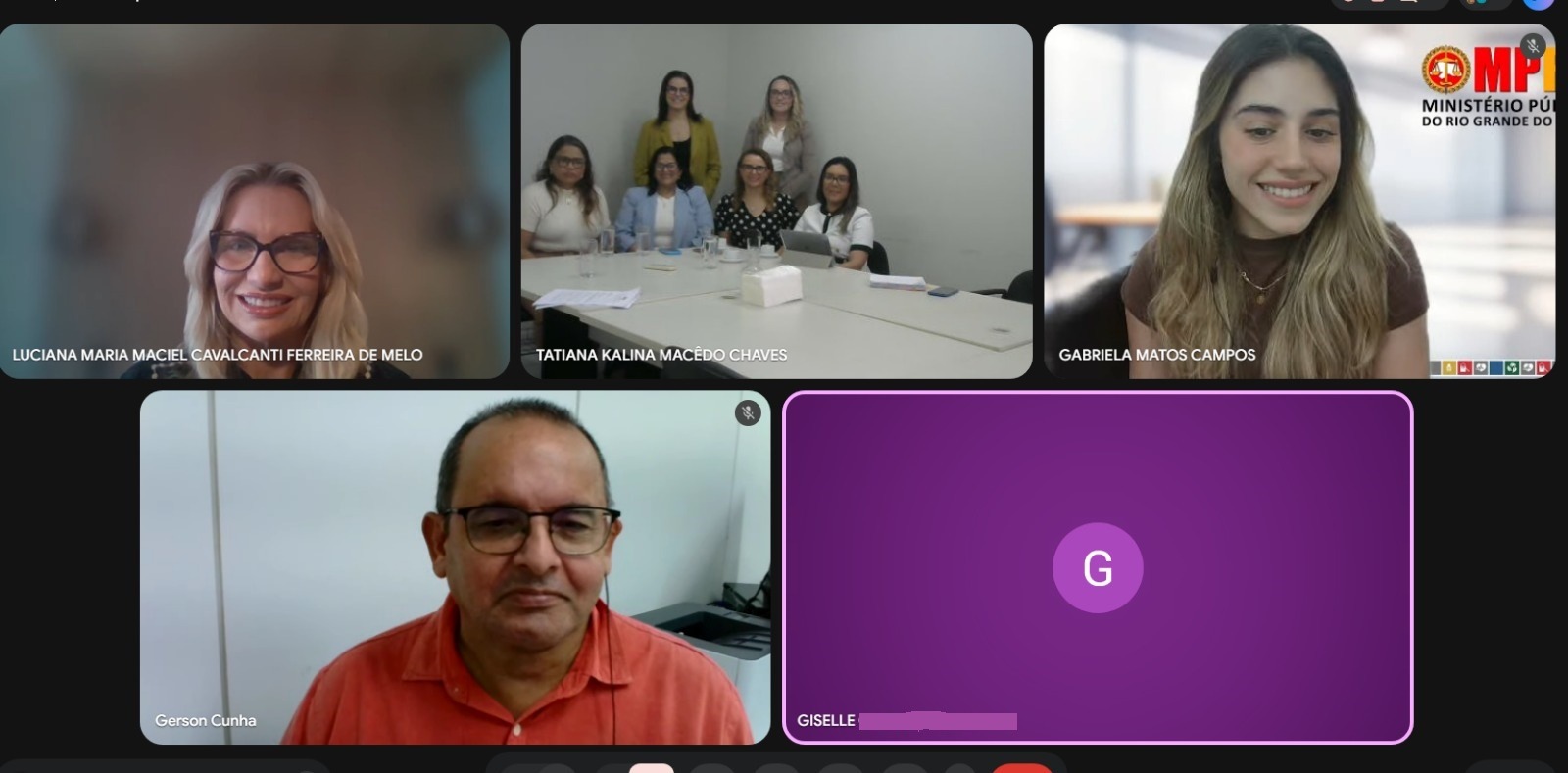 print de reuniao virtual