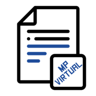 Ícone Tramitação de processos e documentos extrajudiciais – MP Virtual